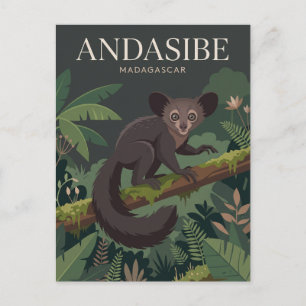 Nationalpark Andasibe-Mantadia Madagaskar Postkarte