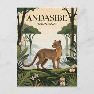 Nationalpark Andasibe-Mantadia Madagaskar Postkarte