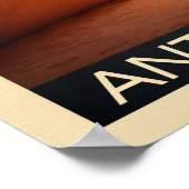 Nationalpark Antelope Canyon in Arizona V02 Poster (Ecke)