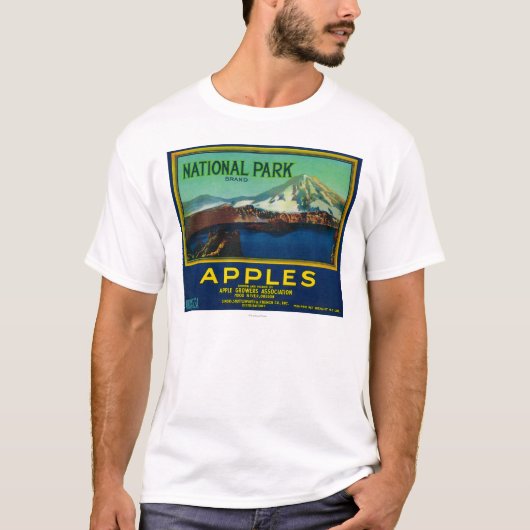 Nationalpark-Apple-Kiste LabelHood Fluss ODER T-Shirt (Vorderseite)