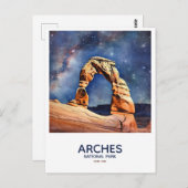Nationalpark Arches - Delikatessen Postkarte (Vorne/Hinten)