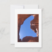 Nationalpark Arches Grußkarte Dankeskarte (Vorderseite)
