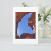 Nationalpark Arches Grußkarte Dankeskarte (Stehend Vorderseite)