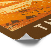 Nationalpark Arches Hoch über der Leventina Poster (Ecke)