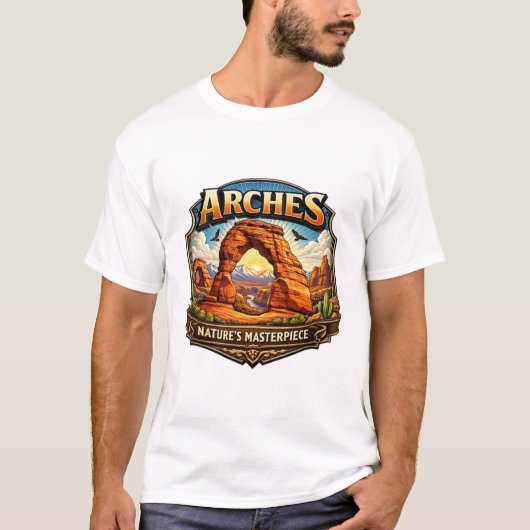 NATIONALPARK ARCHES T-Shirt (Vorderseite)