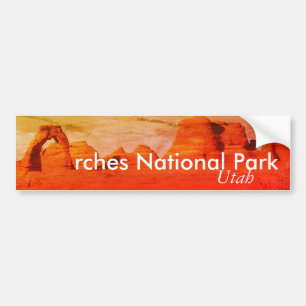 Nationalpark Arches, Utah Autoaufkleber