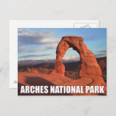 Nationalpark Arches, Utah Frische Pasta machen Postkarte (Vorne/Hinten)