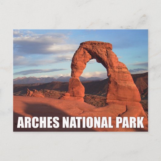 Nationalpark Arches, Utah Frische Pasta machen Postkarte (Vorderseite)