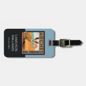 Nationalpark Arches, Utah | Kaninchen Gepäckanhänger (Vorderseite horizontal)