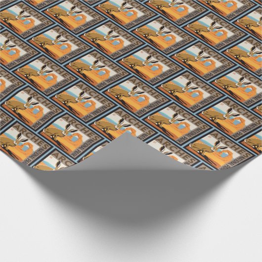 Nationalpark Arches, Utah | Kaninchen Geschenkpapier (Ecke)