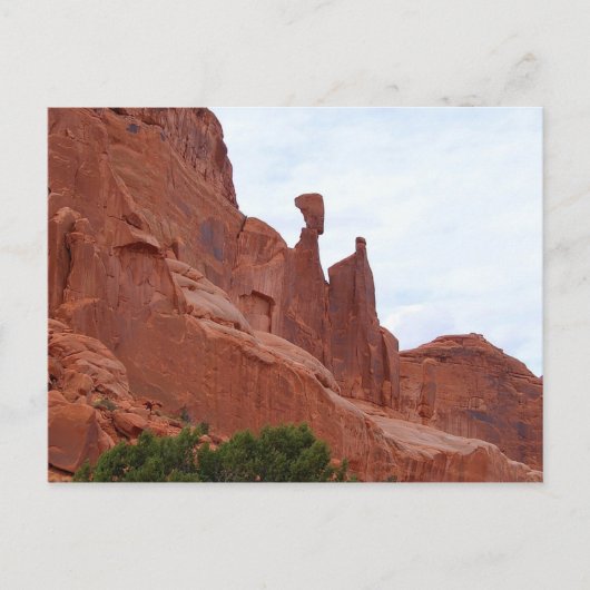 Nationalpark Arches, Utah Postkarte (Vorderseite)