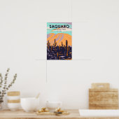 Nationalpark Arizona Wasson Peak Vintag Poster (Küche)