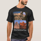 Nationalpark Arktis Nationalpark Sandstone Aches F T-Shirt (Vorderseite)
