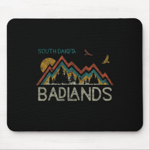 Nationalpark Badlands Süd-Dakota Der Park der Vill Mousepad
