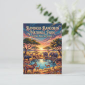 Nationalpark Bamingui-Bangoran Postkarte (Stehend Vorderseite)