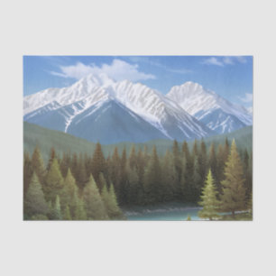Nationalpark Banff, Alberta, Kanada. Seidenpapier