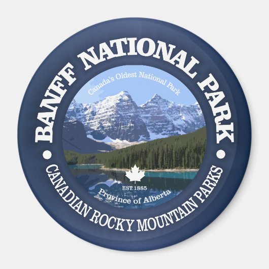 Nationalpark Banff (C) Magnet (Vorne)