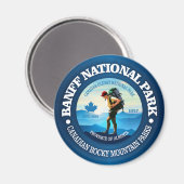 Nationalpark Banff (C) Magnet (Vorderseite/Rückseite)