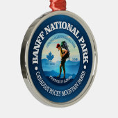 Nationalpark Banff (C) Ornament Aus Metall (Rechts)