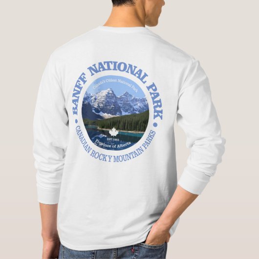 Nationalpark Banff (C) T-Shirt (Rückseite)