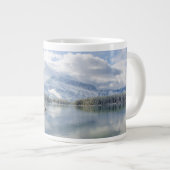 Nationalpark Banff im Winter Jumbo-Tasse (Vorderseite Rechts)
