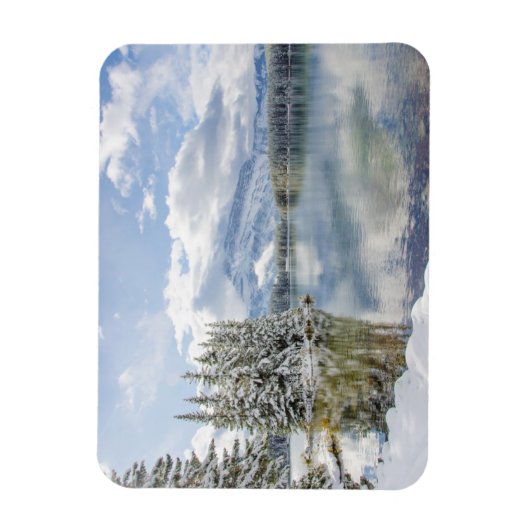 Nationalpark Banff im Winter Magnet (Vertikal)