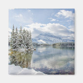 Nationalpark Banff im Winter Magnet (Vorne)