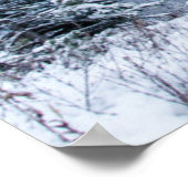 Nationalpark Banff im Winter Poster (Ecke)