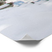 Nationalpark Banff im Winter Poster (Ecke)