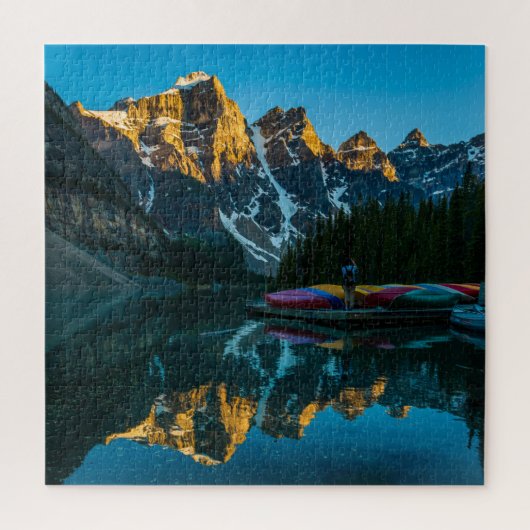 Nationalpark Banff, KANADA Puzzle (Vertikal)