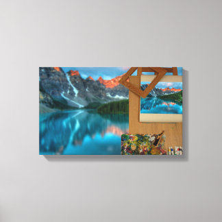 Nationalpark Banff Leinwanddruck