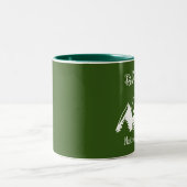 Nationalpark Banff Zweifarbige Tasse (Mittel)