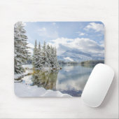 Nationalpark Banffs im Winter Mousepad (Mit Mouse)
