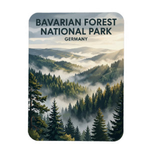 Nationalpark Bayerischer Wald Deutschland Magnet
