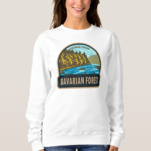 Nationalpark Bayerischer Wald Deutschland Vintage Sweatshirt