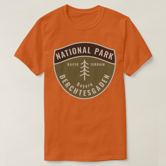 Nationalpark Berchtesgaden T-Shirt (Design vorne)