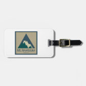 Nationalpark Berg Revelstok Rustikal Gepäckanhänger (Vorderseite horizontal)