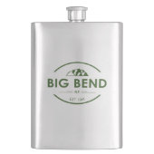 Nationalpark Big Bend Flachmann (Vorderseite)