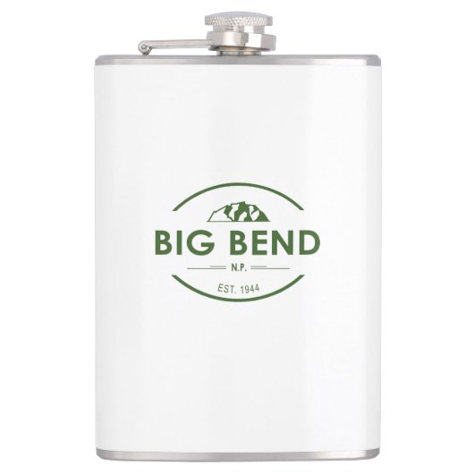 Nationalpark Big Bend Flachmann (Vorderseite)