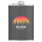 Nationalpark Big Bend Flachmann (Vorderseite)