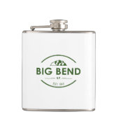 Nationalpark Big Bend Flachmann (Vorderseite)