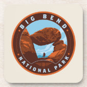 Nationalpark Big Bend Getränkeuntersetzer (Vorderseite)