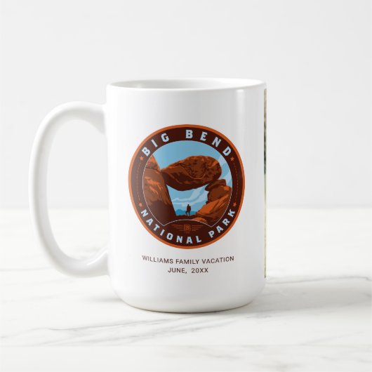 Nationalpark Big Bend Kaffeetasse (Links)