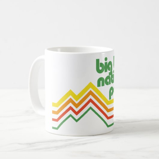 Nationalpark Big Bend Kaffeetasse (Vorderseite Links)
