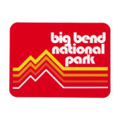 Nationalpark Big Bend Magnet (Horizontal)