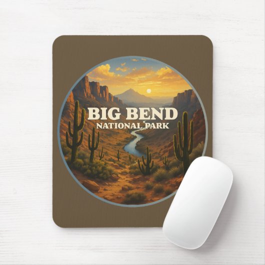 Nationalpark Big Bend Mousepad (Mit Mouse)