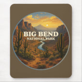 Nationalpark Big Bend Mousepad (Vorne)