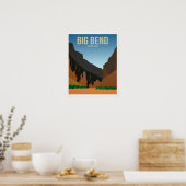Nationalpark Big Bend Poster (Küche)