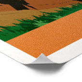 Nationalpark Big Bend Poster (Ecke)