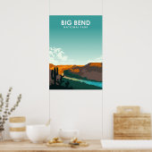 Nationalpark Big Bend Poster (Küche)